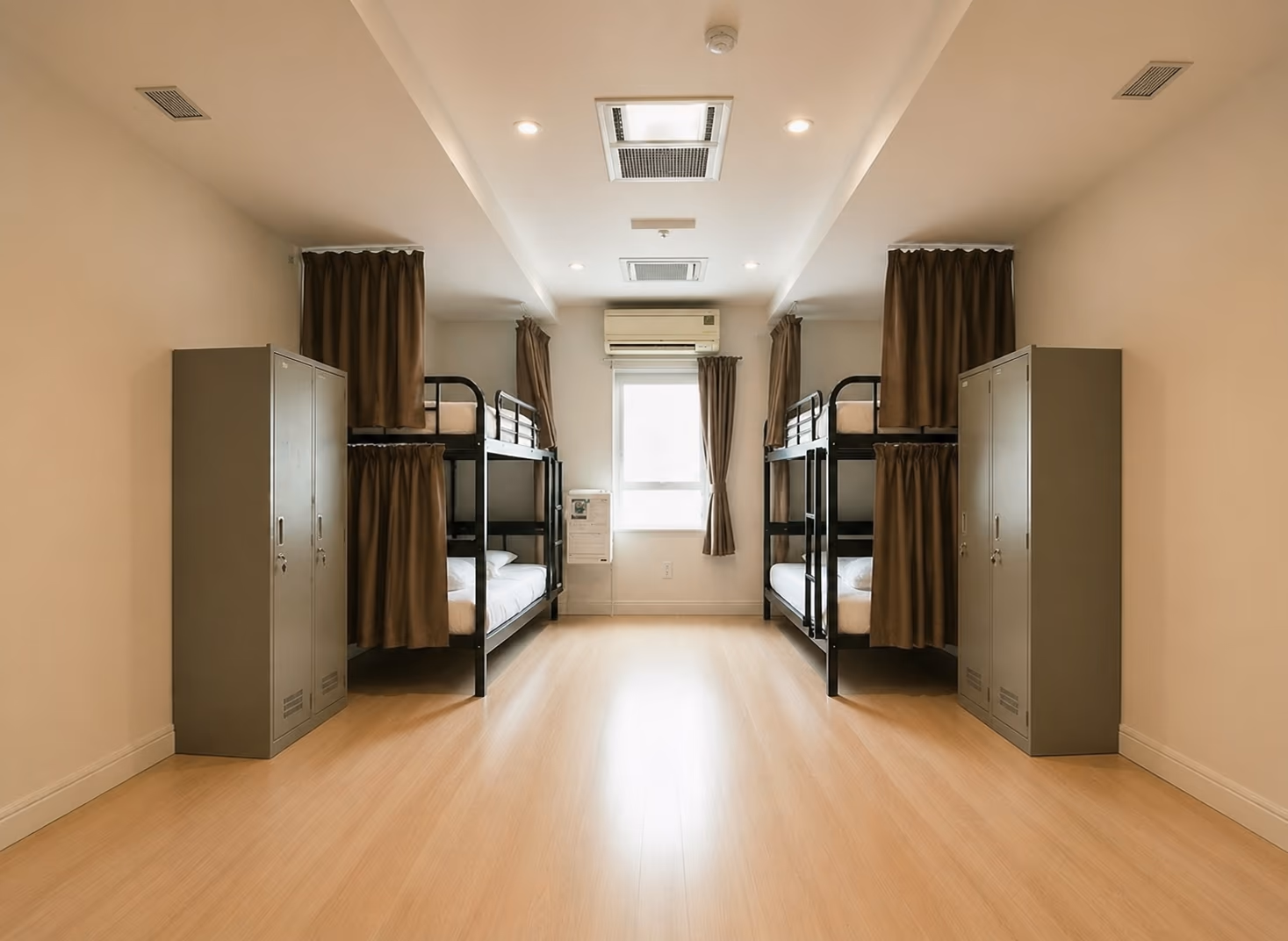 Sakin-managed worker housing — after